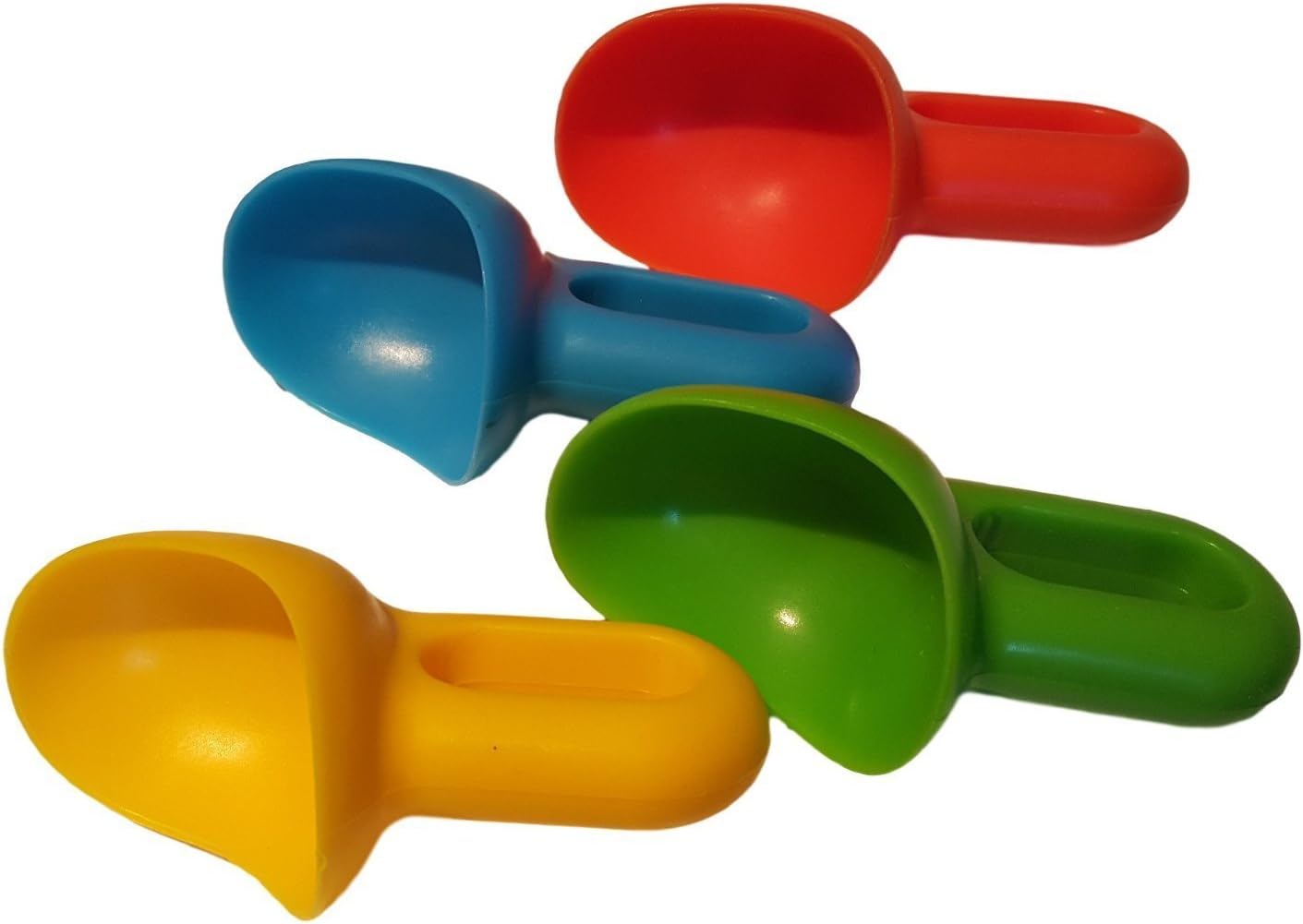 Set of 4 Ice Cream Scoopers BPA Free Kids One Scoop for Ice Cream Frozen yogurt