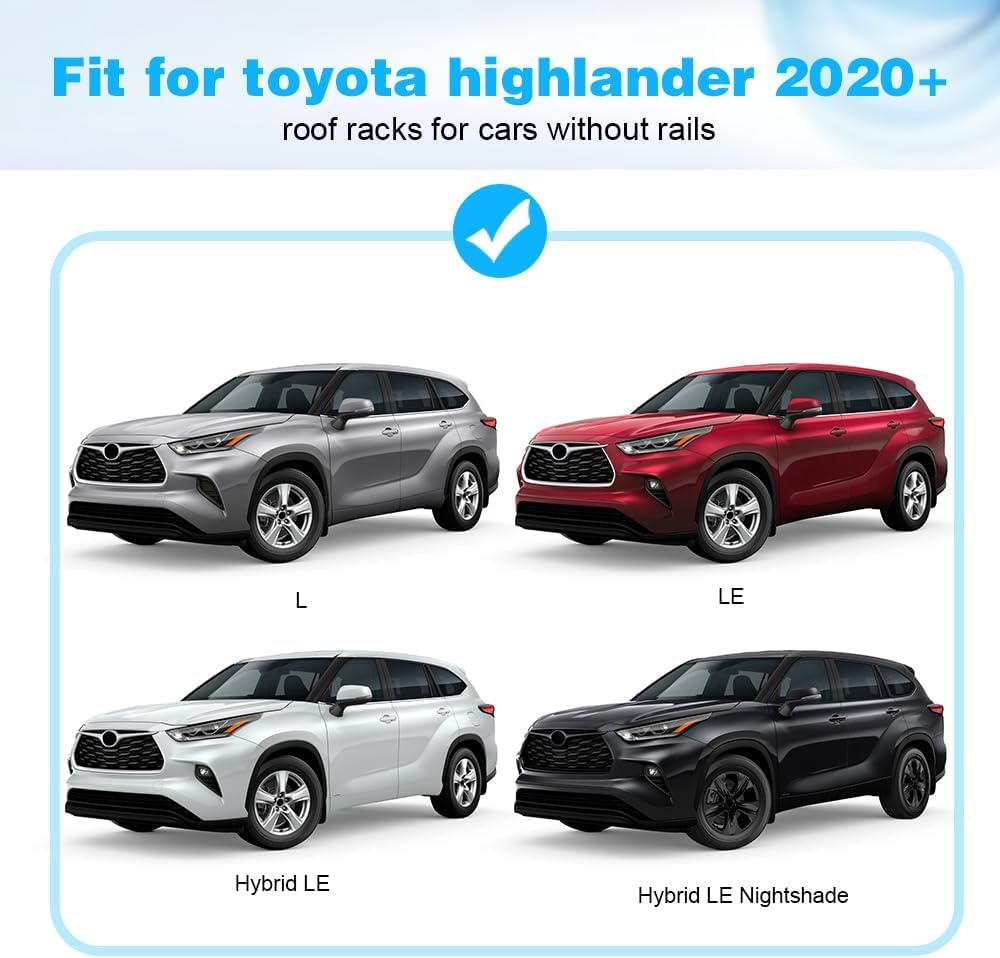 Snapklik.com : HEKA Lockable Cross Bars Roof Racks Fit For 2020 2021 ...