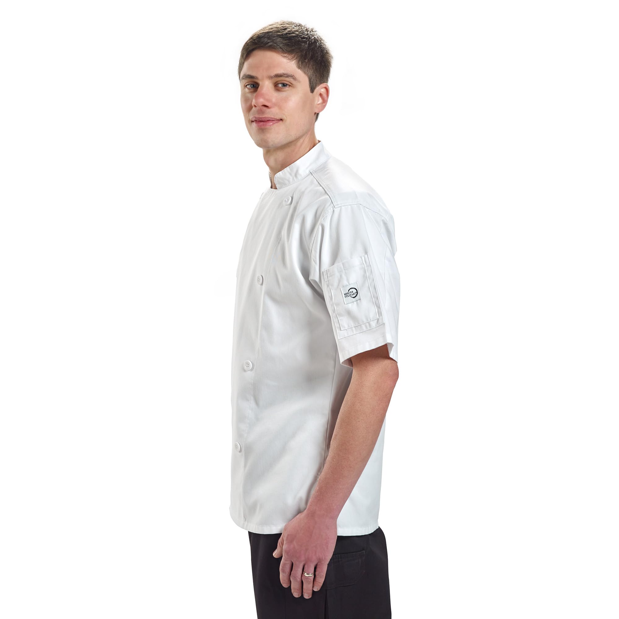 Mercer Culinary Unisex Short Sleeve Kurze Ärmel (1er Pack)