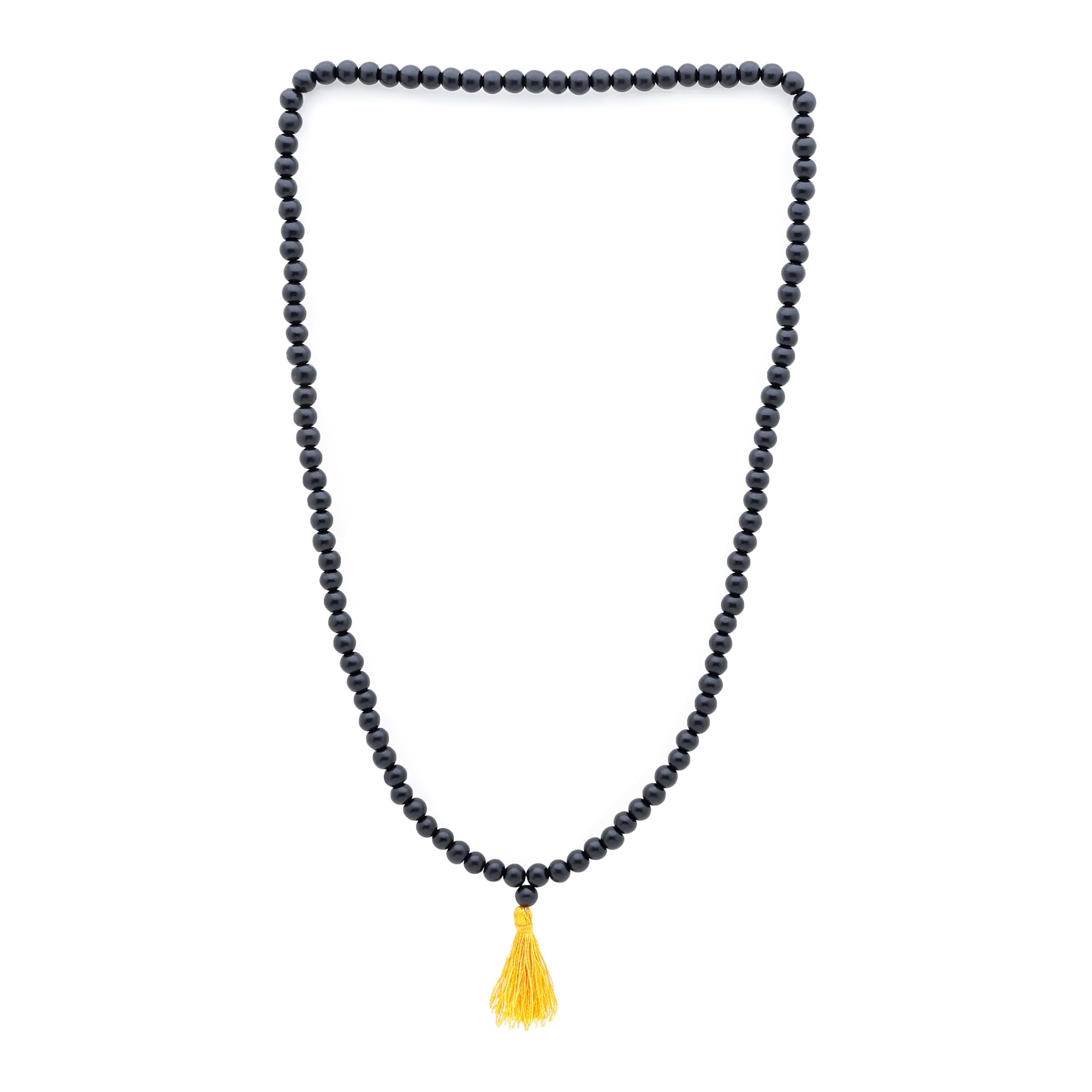 Divine Hindu Original Karungali Malai Jaap Mala |108 Premium Ebony Wood Jaap Mala | Lab Tested Natural Black Beads | For Men & Women