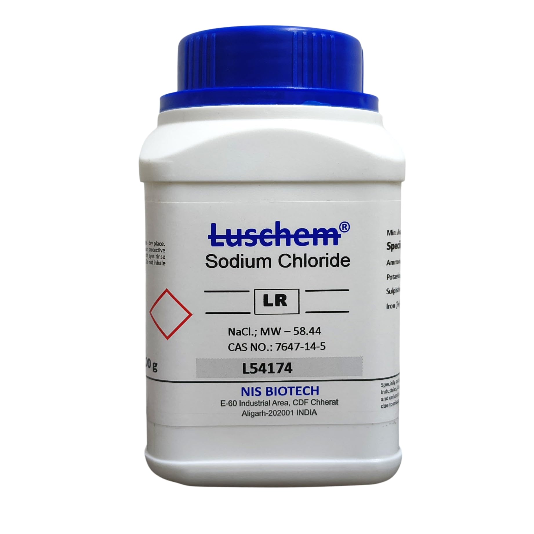 Sodium Chloride 99% Pure Lab Grade (NaCl) – High Purity Laboratory Chemical Powder for Reagent, Educational & Industrial Applications-picture-15