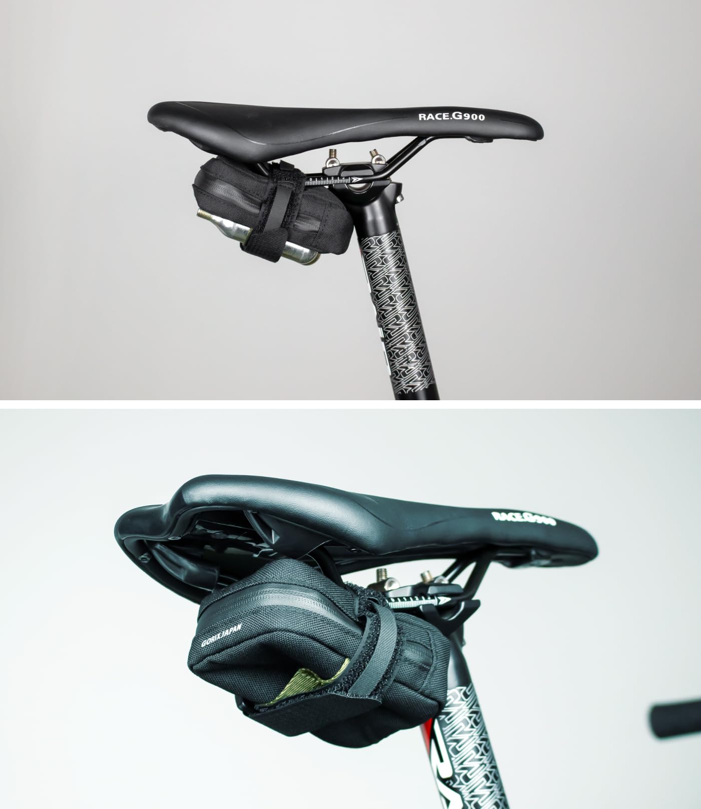 Amazon.co.jp: GORIX(ゴリックス) サドルバッグ 自転車 小型 ロード