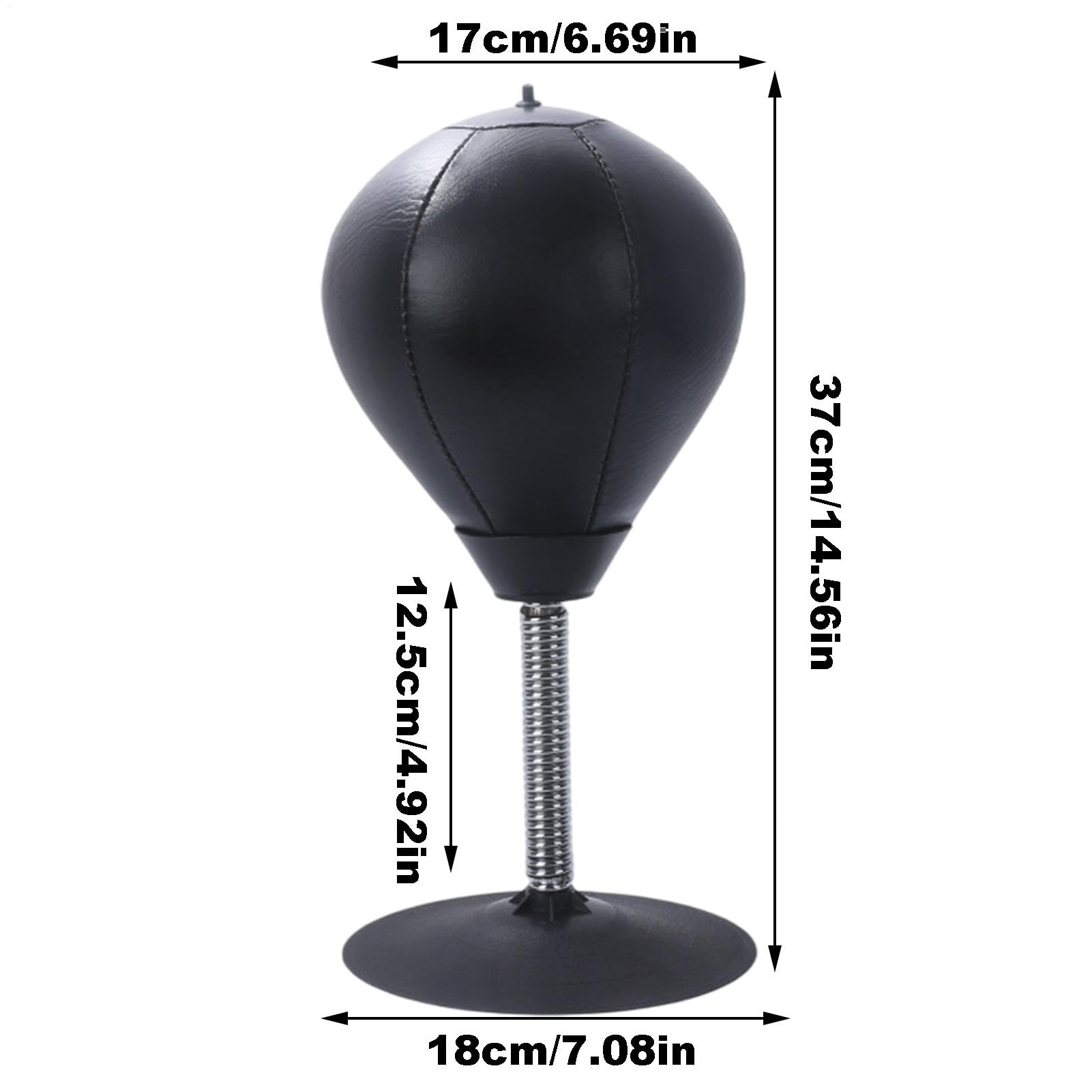 Ballotta Per Punzonatura Di Boxe Da Scrivania - Palla Di Pulizia Con Tazza | Soddisfacente Palla Da Punzonatura | Fun Punching Ball | Aspirazione Per Punzonatura Della Velocità Di Boxe | Forte Palla D