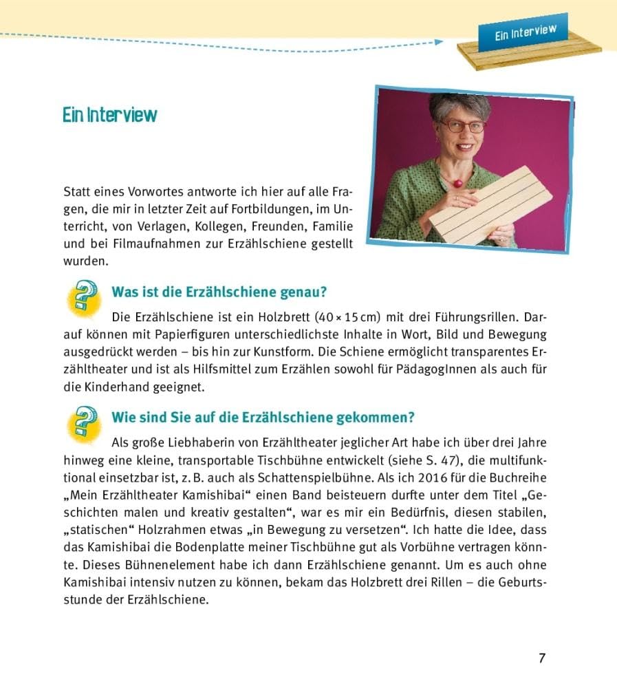 Praxisbuch Erzählschiene. Zum kreativen Erzählen, Spielen und Gestalten: Zum kreativen Erzählen, Spielen und Gestalten. Anleitung zum Einsatz in Kita, ... Literacy und Kreativität fördern