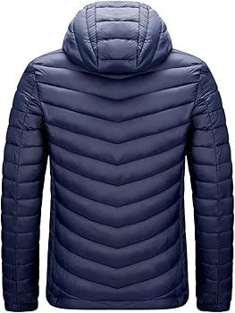 Packable down jacket with removable hood Clearance