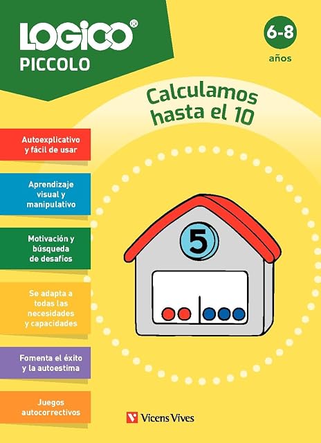 Portada de LOGICO PICCOLO. CALCULAMOS HASTA EL 10.