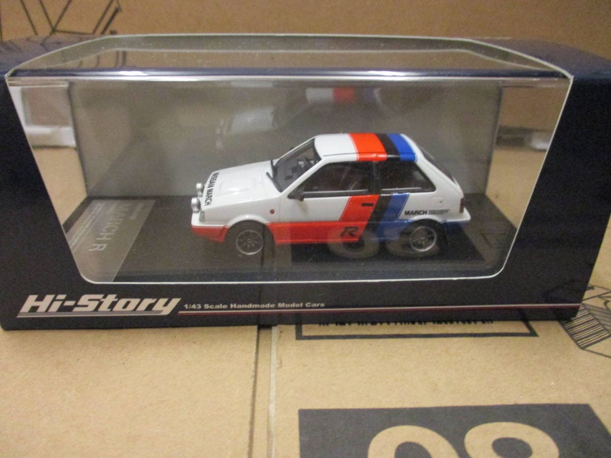 Amazon | ハイストーリー ニッサン マーチ R 1988 クリスタルホワイト