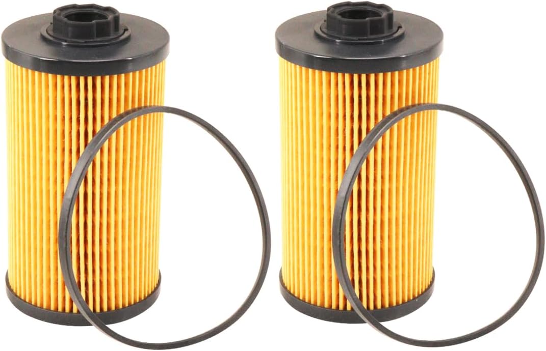 8982402790 Fuel Filter Replace WF10109 PF46056 5200017728 Compatible with Isuzu 4LE2T 4LE2X Engines(Pack of 2)