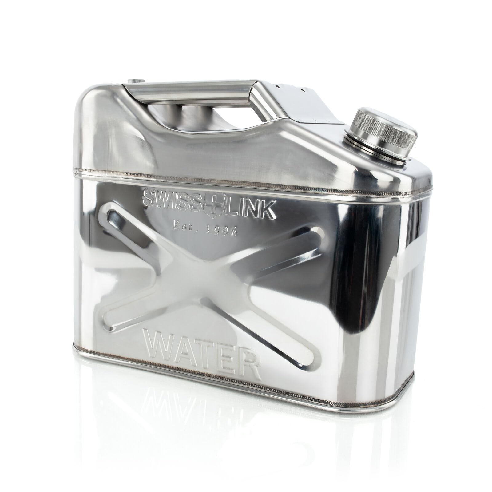 Amazon.com: swiss link Stainless Steel Water Can, 10L (2.64
