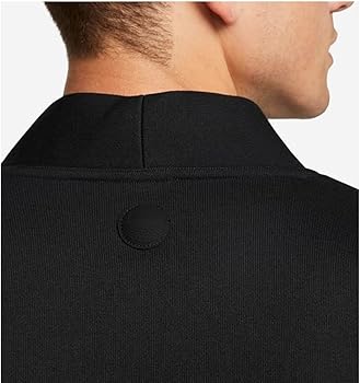 Nike Men's Dri-FIT Golf Jacket for Course - Black | White, 3X