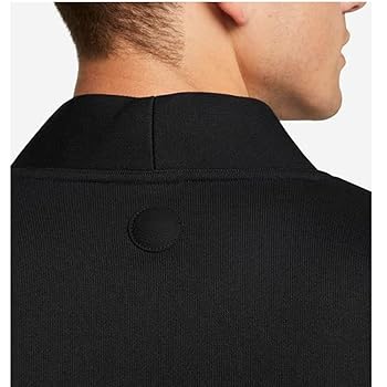 Nike Men's Dri-FIT Golf Jacket for Course - Black | White