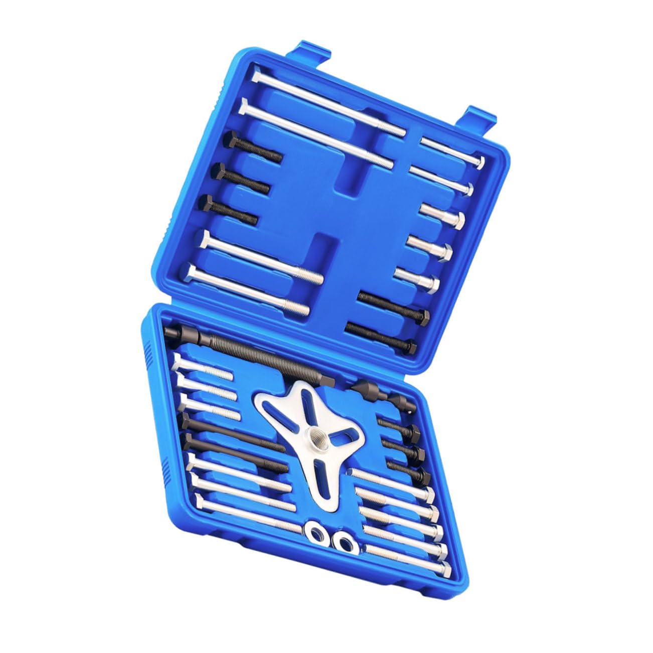 46pcs Carbon Steel Steering Wheel Puller Tool Kit for Automotive Repair