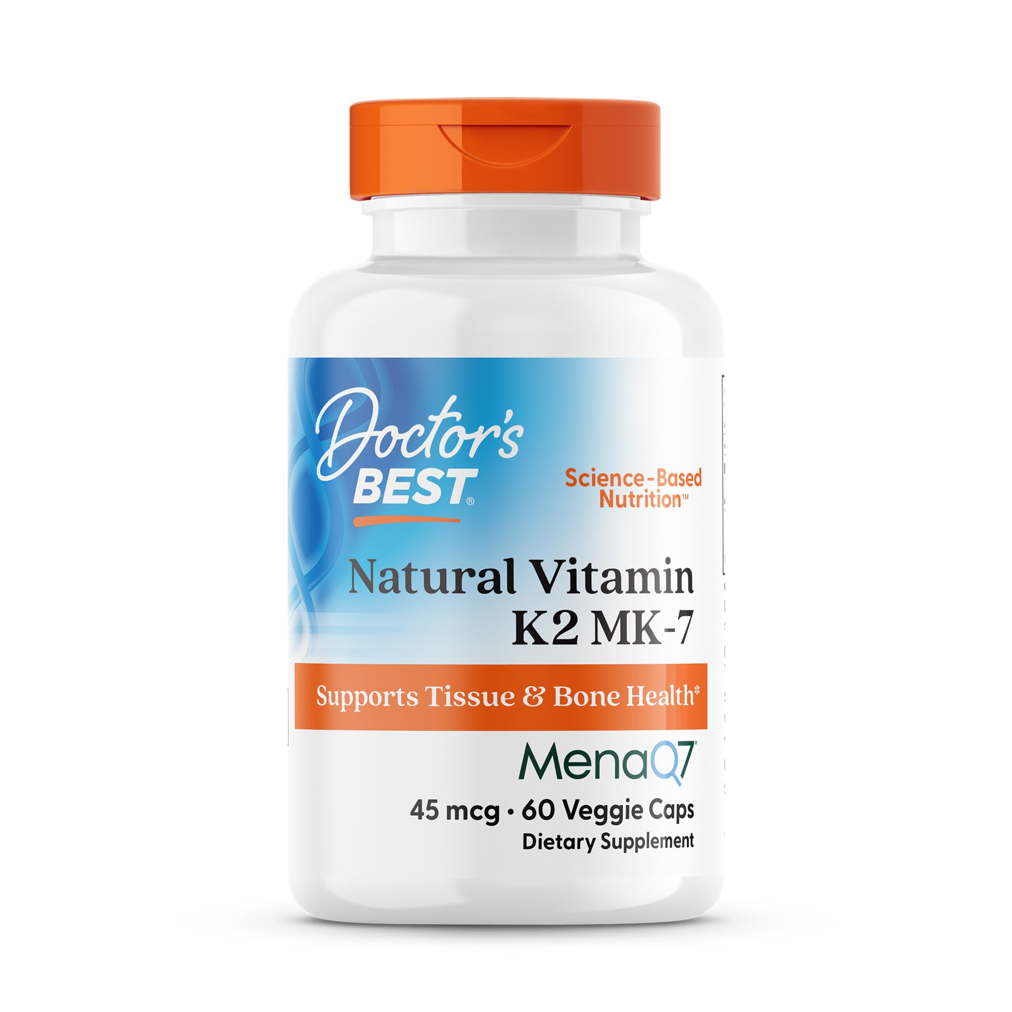 Doctor's Best Natural Vitamin K2 MK7 Supplement, Non GMO, 180 Veg Caps — Amazon image 9