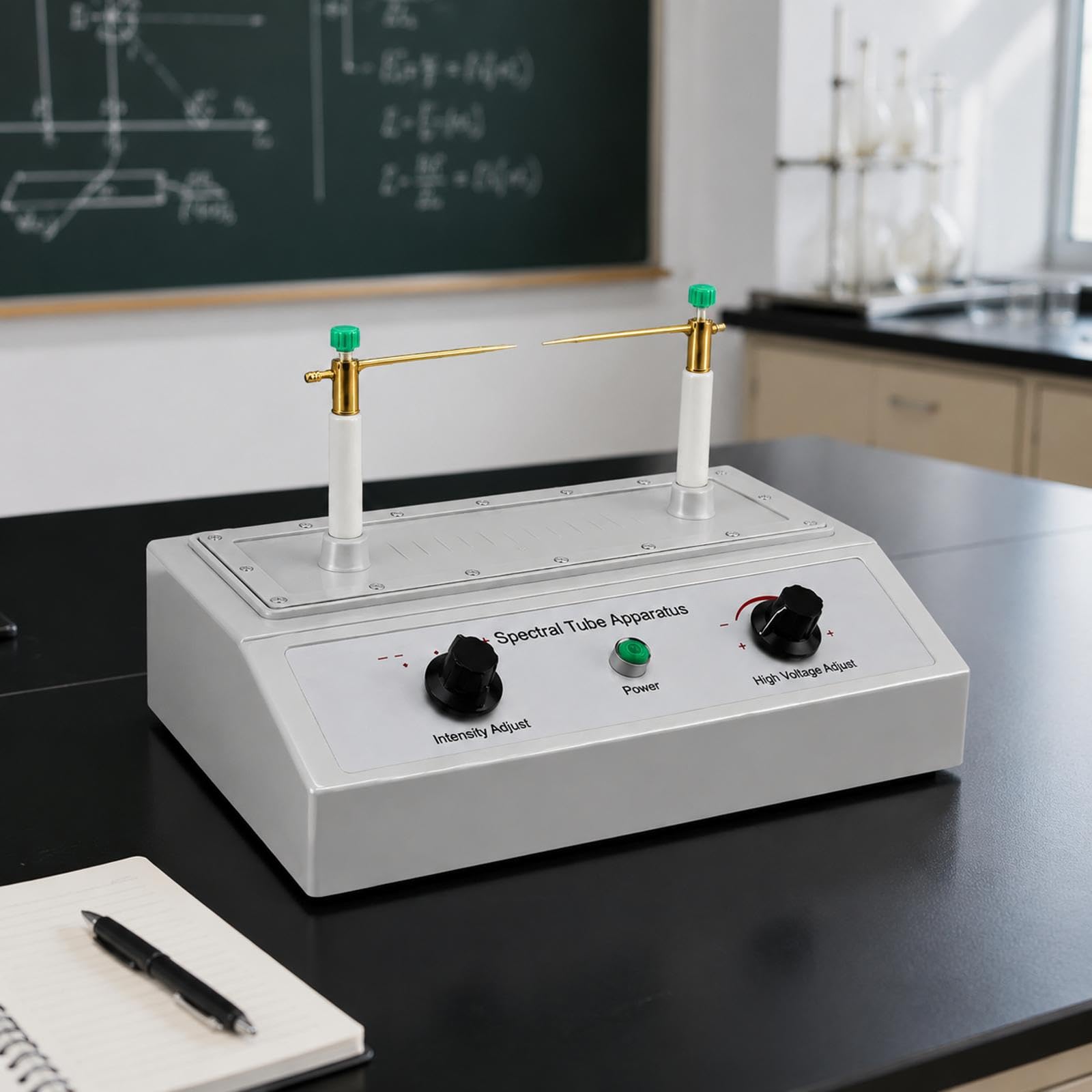 Aparato de enseñanza de laboratorio para física, electrónico