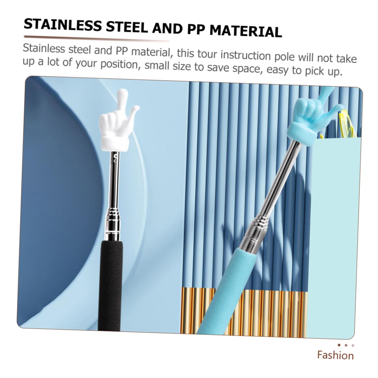 HAPINARY 5pcs Extendable Teacher Pointer Sticks Blackboard Pointing Rods for Classroom Teaching Includes Lake and Colors