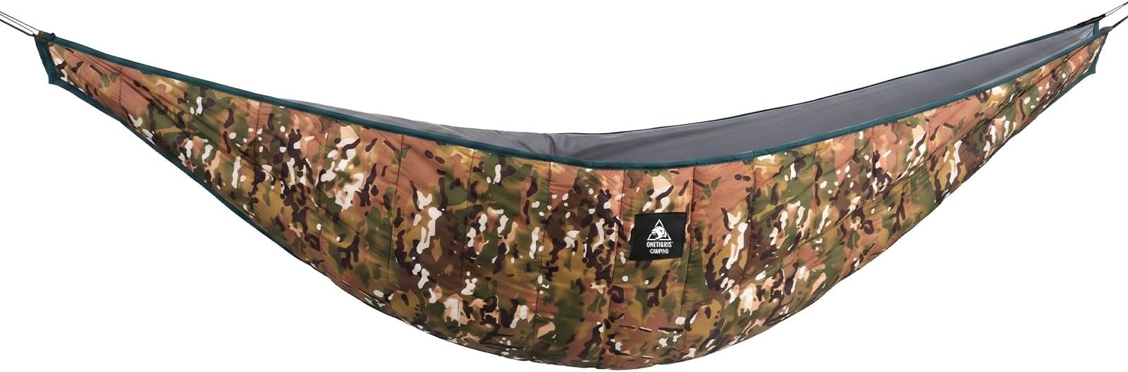 OneTigris Hideout Hammock Underquilt, Lightweight 4 Season Hammock Gear for Camping, Hiking, Backpacking, Travel, Beach, Backyard, Patio, Portable