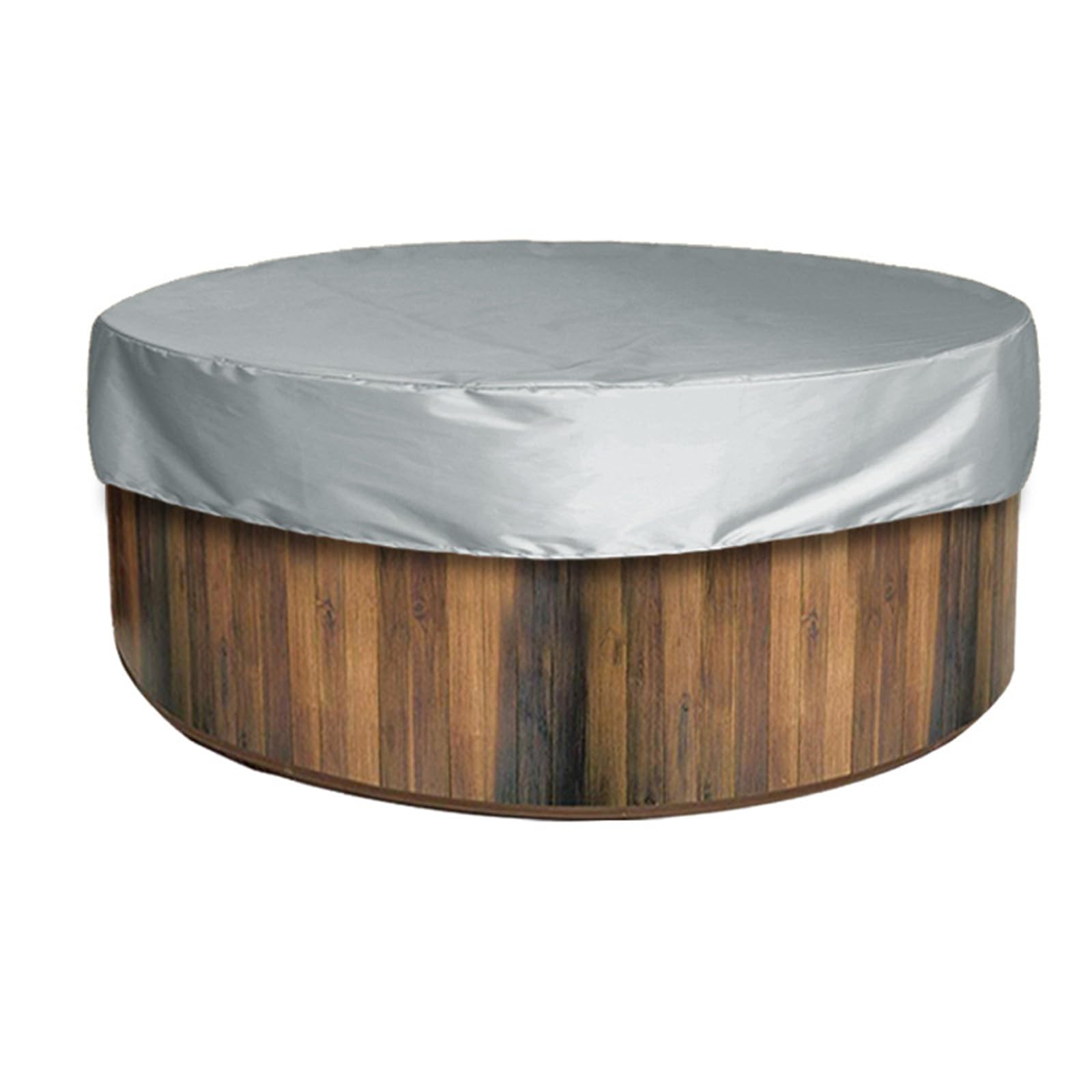 BBTISG Round Pool Cover, Round Pool Protective Cover Foldable UV-Resistant Pool Cover for Swimming Pool, Above-Ground Pools, Storage Tank (190 * 30cm)