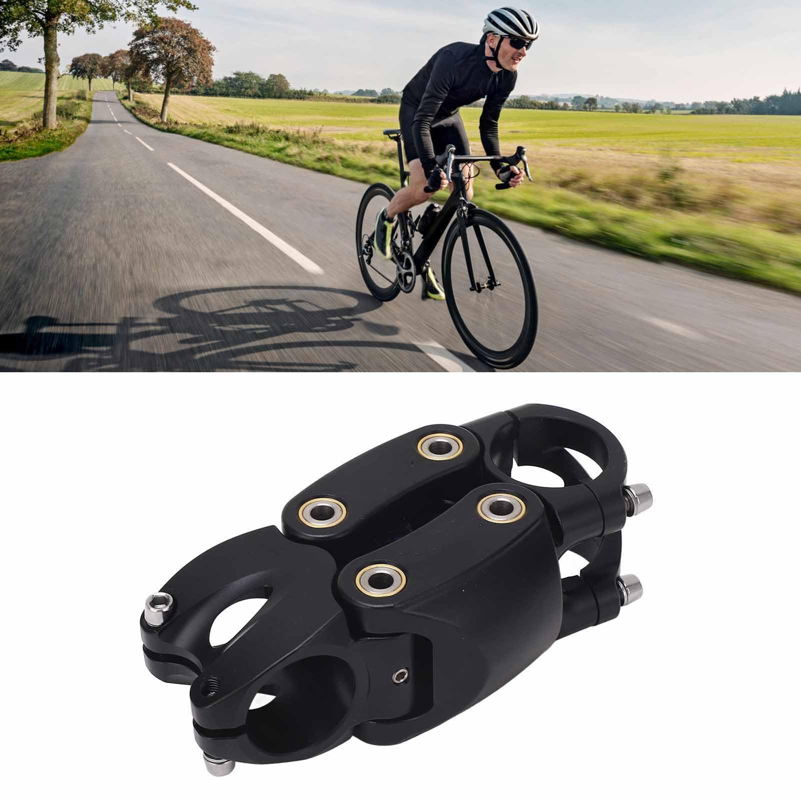 BuyWeek Vástago de Suspensión Vástago de Manillar de Bicicleta, Aleación de Aluminio con Amortiguador