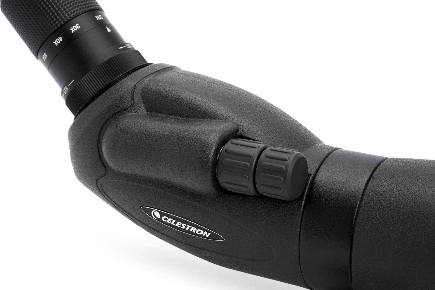 Celestron - TrailSeeker 80 Spotting Scope - 20-60x Zoom Eyepiece - Bright, High-Resolution Viewing with Fully Multi-Coated XLT Optics - Dual Focus & Rotating Tripod Mount - Birding & Wildlife