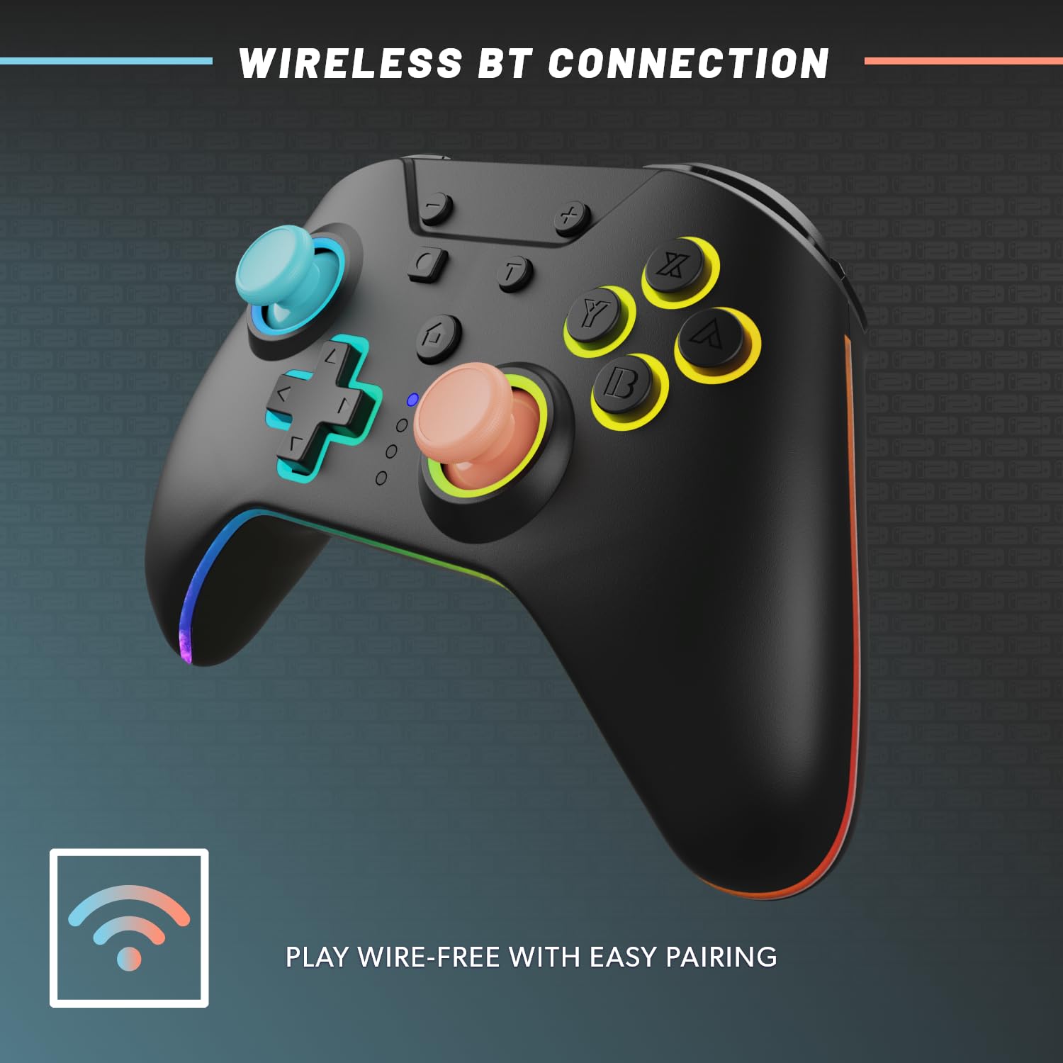 Hyperkin Armor 3 - NuRival Wireless Pro Controller for Nintendo