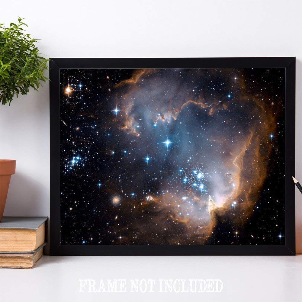 Amazon.com: Hubble Telescope Photo of Star Cluster NGC 602 11x14