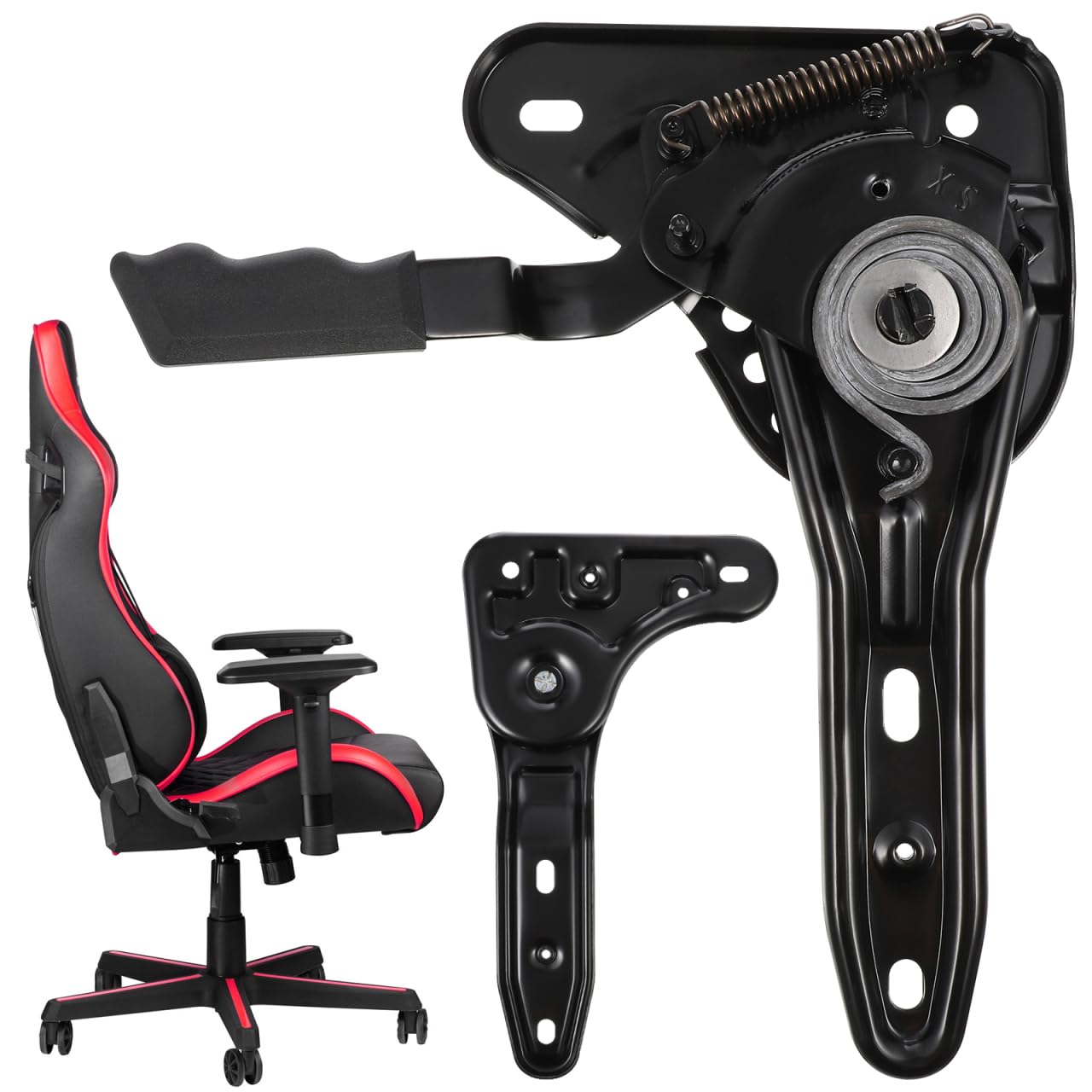Ajustador De Ángulo De Silla 180 Grados Regulador Multiángulo para Oficina Y Gaming Compatible con Sillas Ergonómicas Repuesto Fácil Instalación