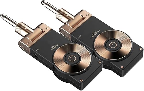 Miniatura 3 de 2.4G guitarra recargable transmisor inalámbrico receptor inalámbrico sistema de guitarra con 8 horas de tiempo de trabajo