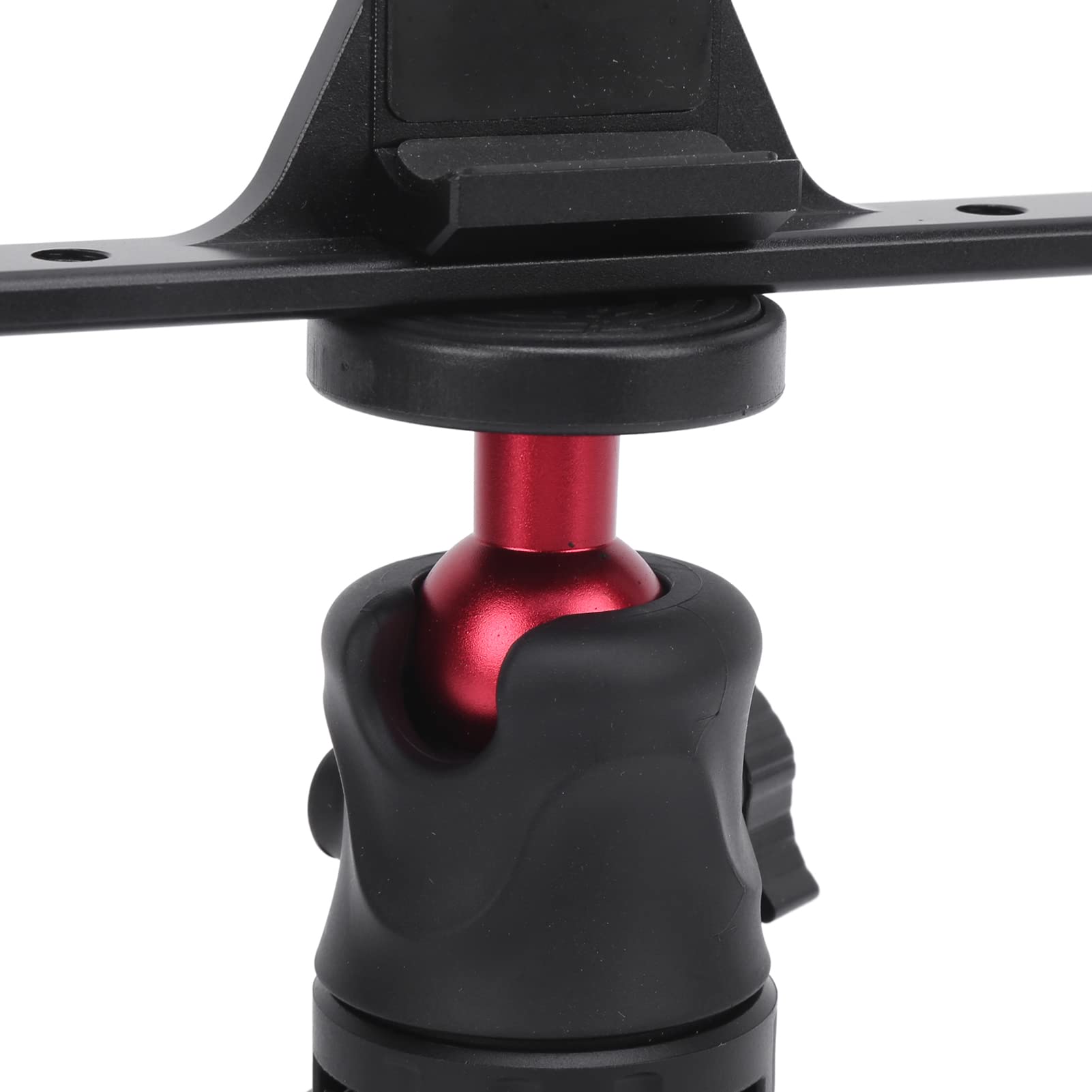 Equipo de Vídeo para Teléfono Inteligente, Duradero, Resistente, Estabilizador de Vídeo, Kit de Trípode para Teléfonos Móviles Universales, Aleación de Aluminio Negro, Ideal para Grabación de