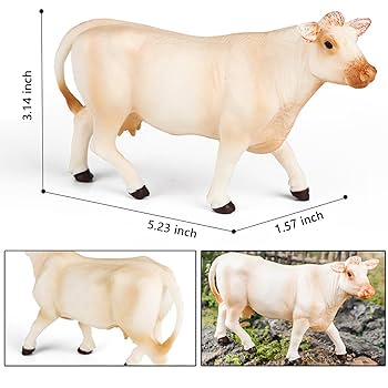 Amazon.co.jp: Aydinids ミニチュア シャロレー・ブル・ファーム