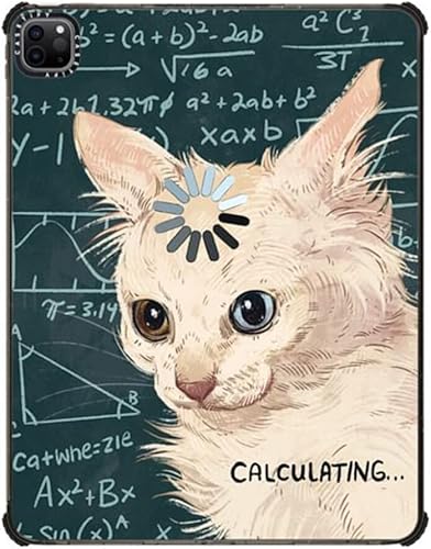 Vista 42 de CASETiFY Funda Impact para iPad Pro de 11" (3ª/4ª generación), diseño Groovy, color negro transparente