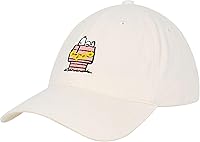 ConceptOne Peanuts Snoopy Dad Hat - Adjustable Unisex Adult Baseball Cap with Curved Brim, Officially Licensed