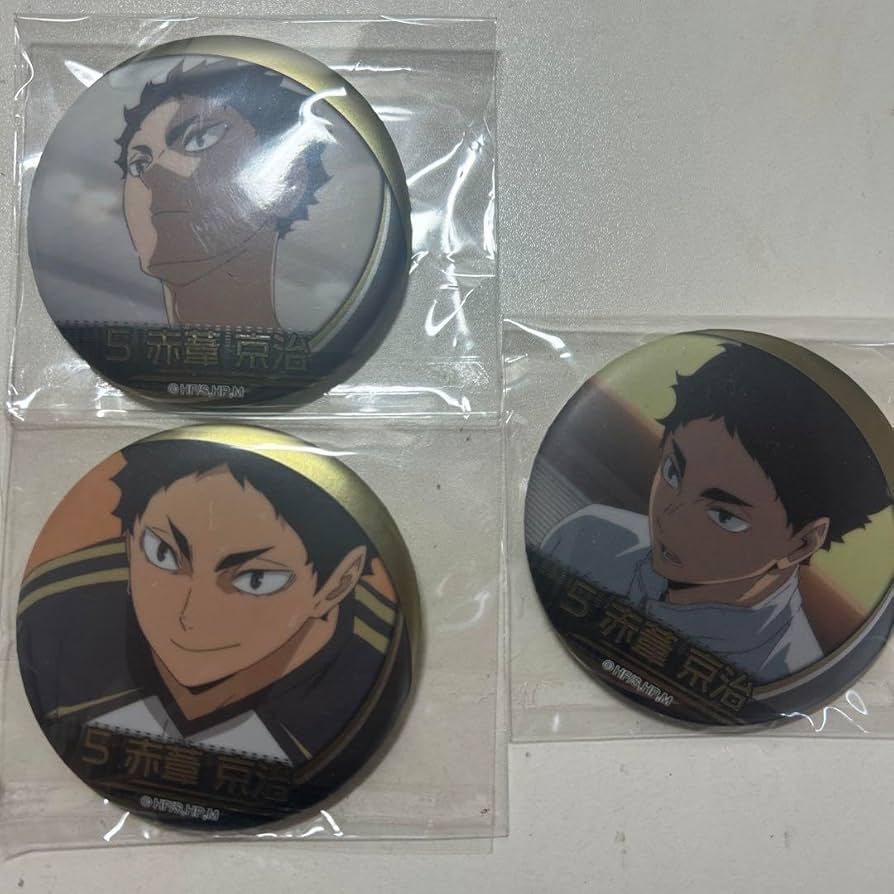 ハイキュージャンプショップ限定 名場面缶バッジ セット