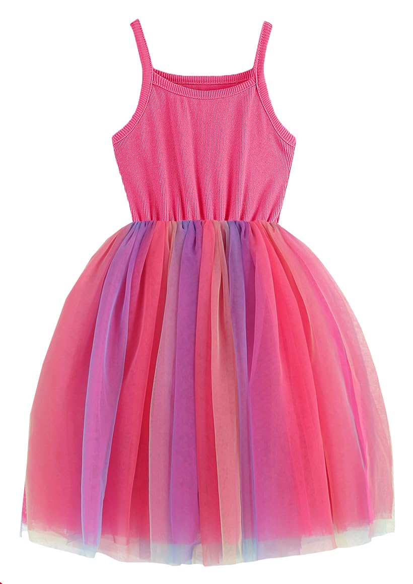 BTGIXSF Baby Girls Tutu Dress Long Sleeve Toddler Sleeveless Dresses Infant Tulle Sundress