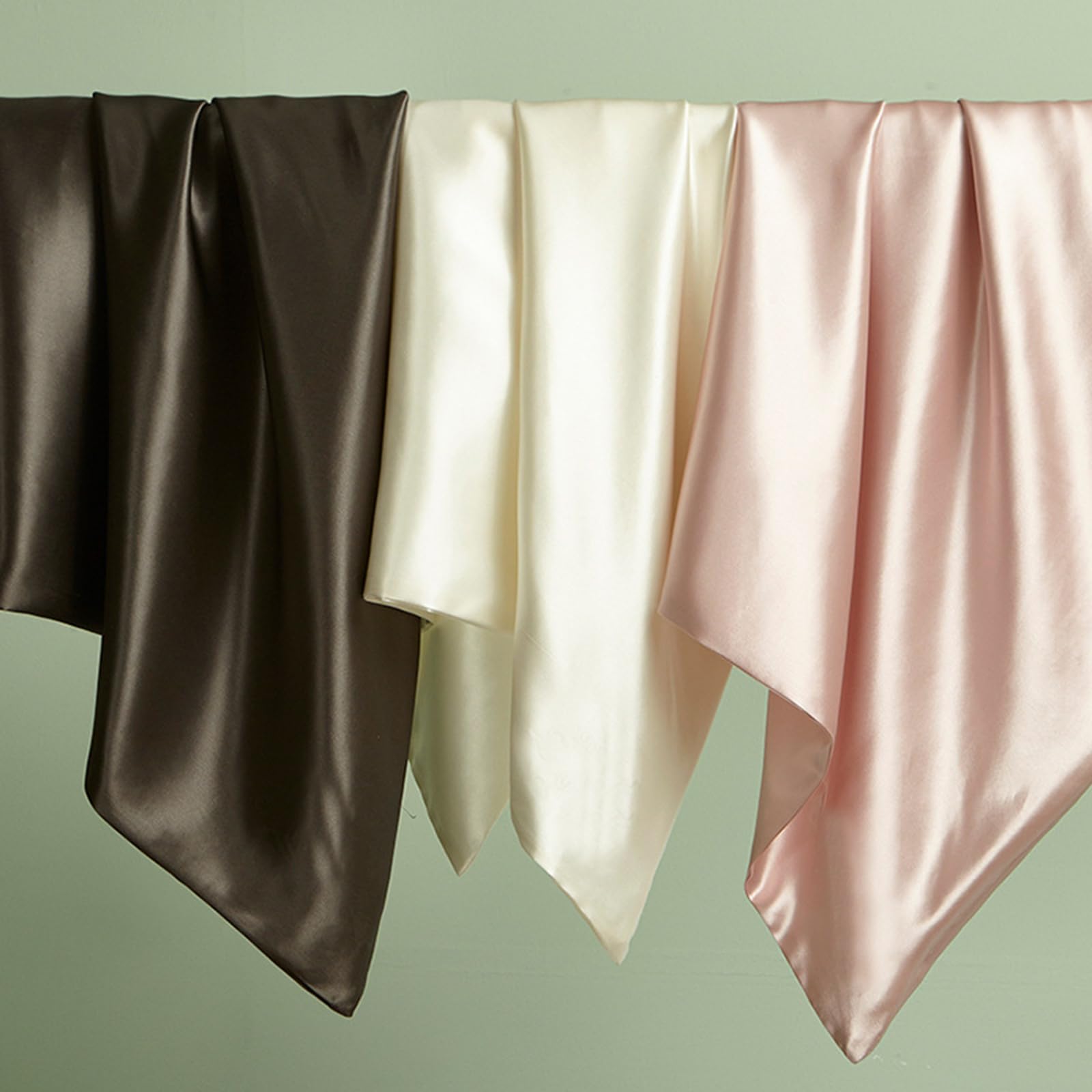 Amazon.com: RUYICZB 2 Pack Silk Pillowcase, Both Sides 100 