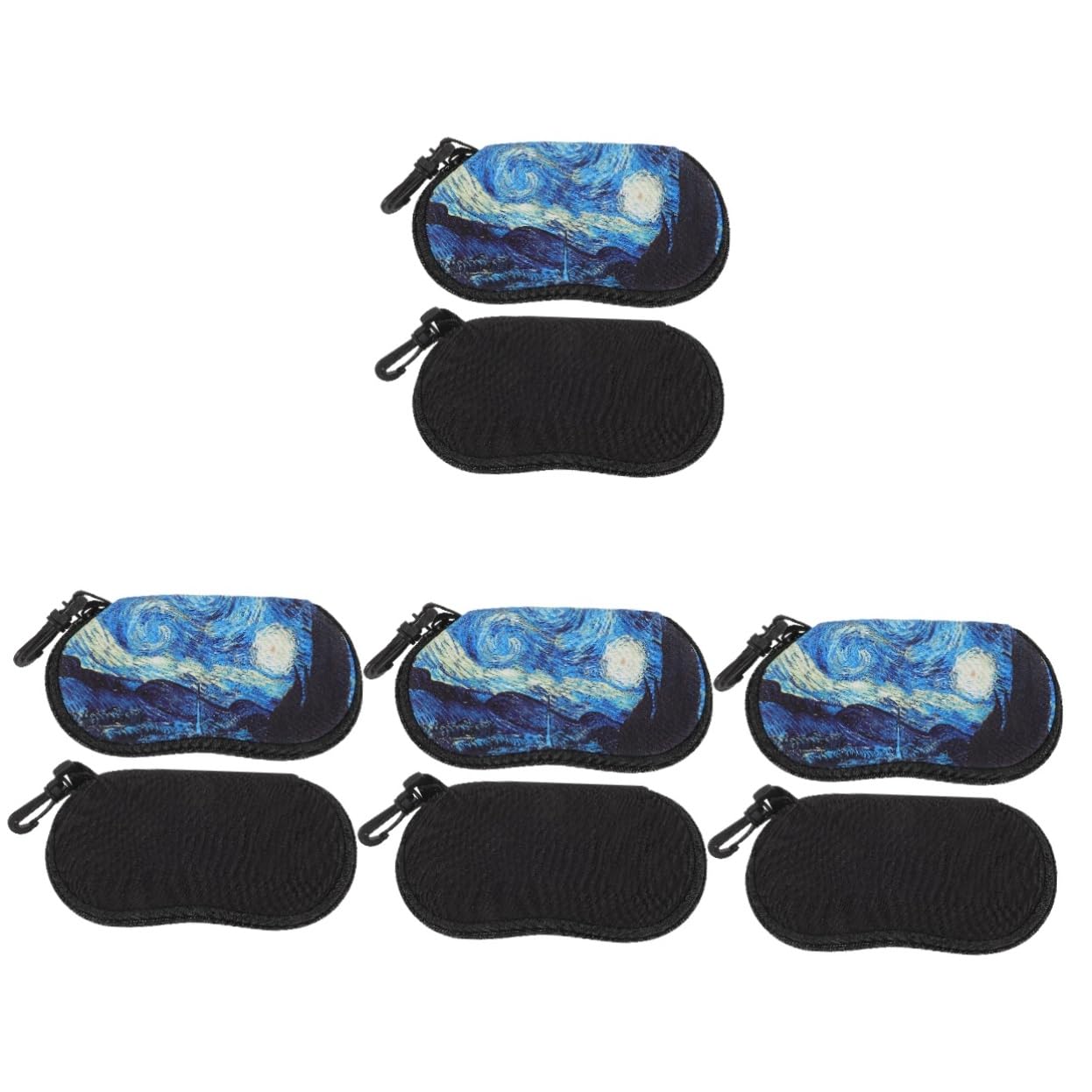 Healeved Estuche Portátil Con Cremallera Para Gafas Estuche Para Gafas Estuche Para Gafas De Sol Organizador Polarizado Estuche De Viaje Para Gafas De Lectura Para Mujeres Adultas