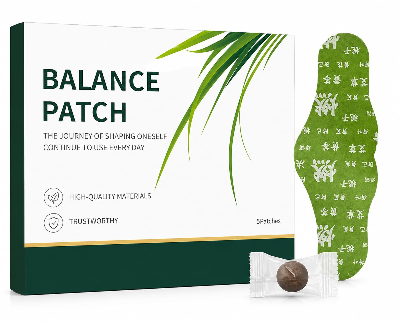 PUJI Herbal Navel Patch – Plant Based Adhesive Body Patches for Daily Wellness & Comfort, Easy Topical Use-image-8