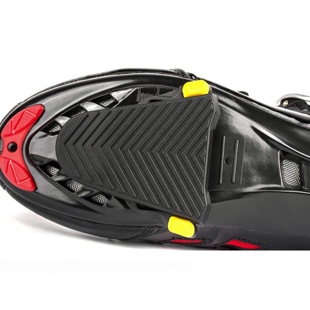 KYEQATY Cleat Covers Speed-Sl Cleat Cover Bike Cleats Protective Cover Riding Shoes Part Accessories Black