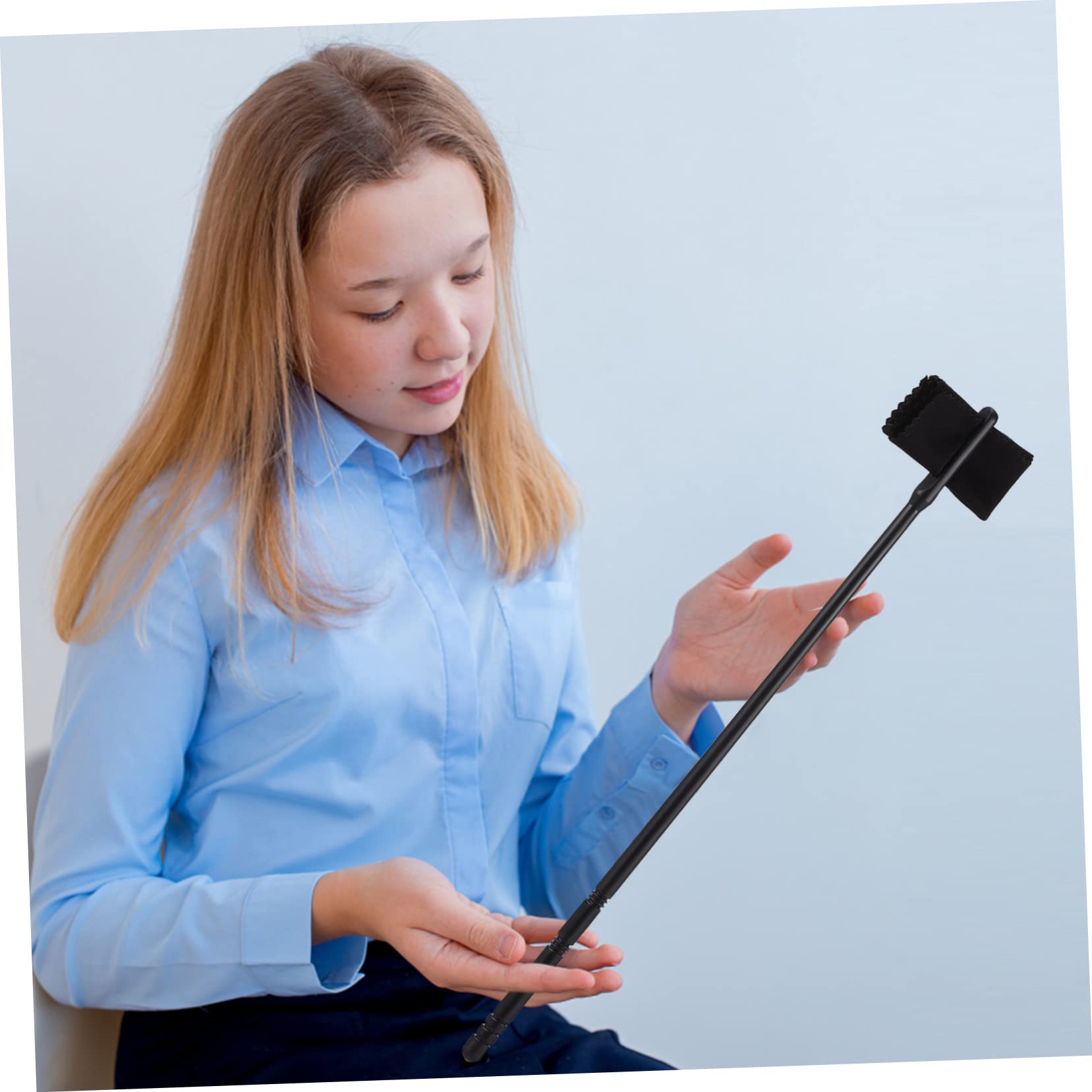 Totority 4 Sets Flute Cleaning Tool Set Flute Cleaning Cloth Rod Multi-use for Musical Instruments