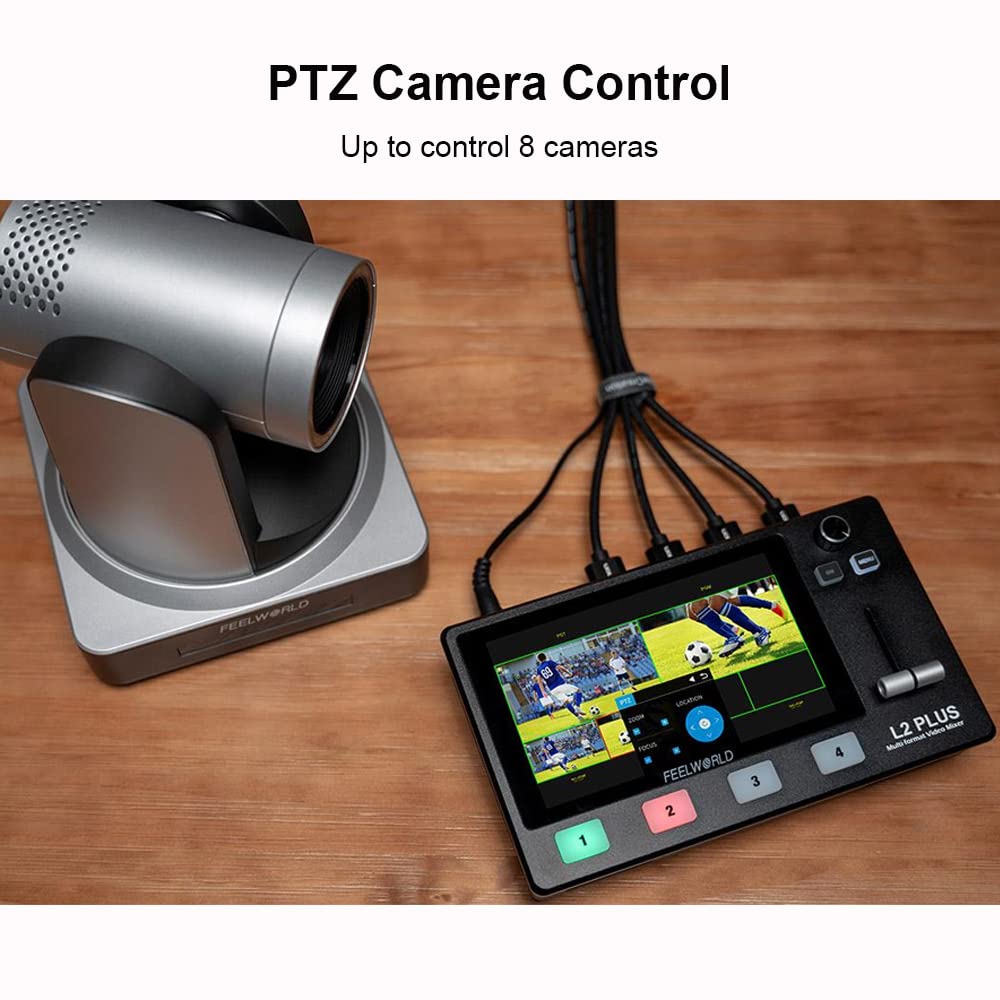 Amazon.co.jp: FEELWORLD L2 Plus マルチカメラビデオミキサー