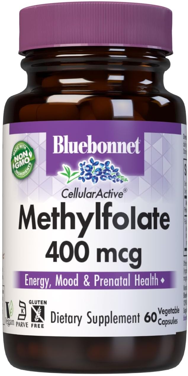 BlueBonnet Nutrition CellularActive Methylfolate 400 mcg