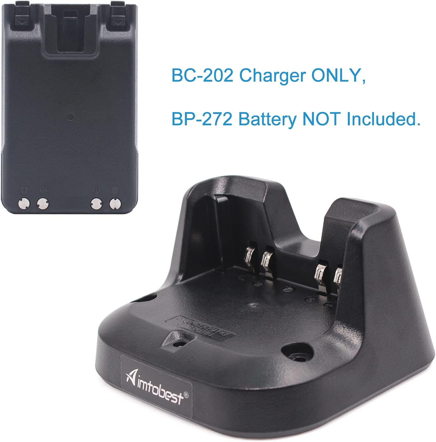 BC-202 Rapid Charger Compatible for ICOM ID-31A ID-31E ID-51A ID-51E ID-31 ID-51 ID31 ID51 ID51A Two Way Radio BP-271 BP-272 BP272 Battery : Electronics