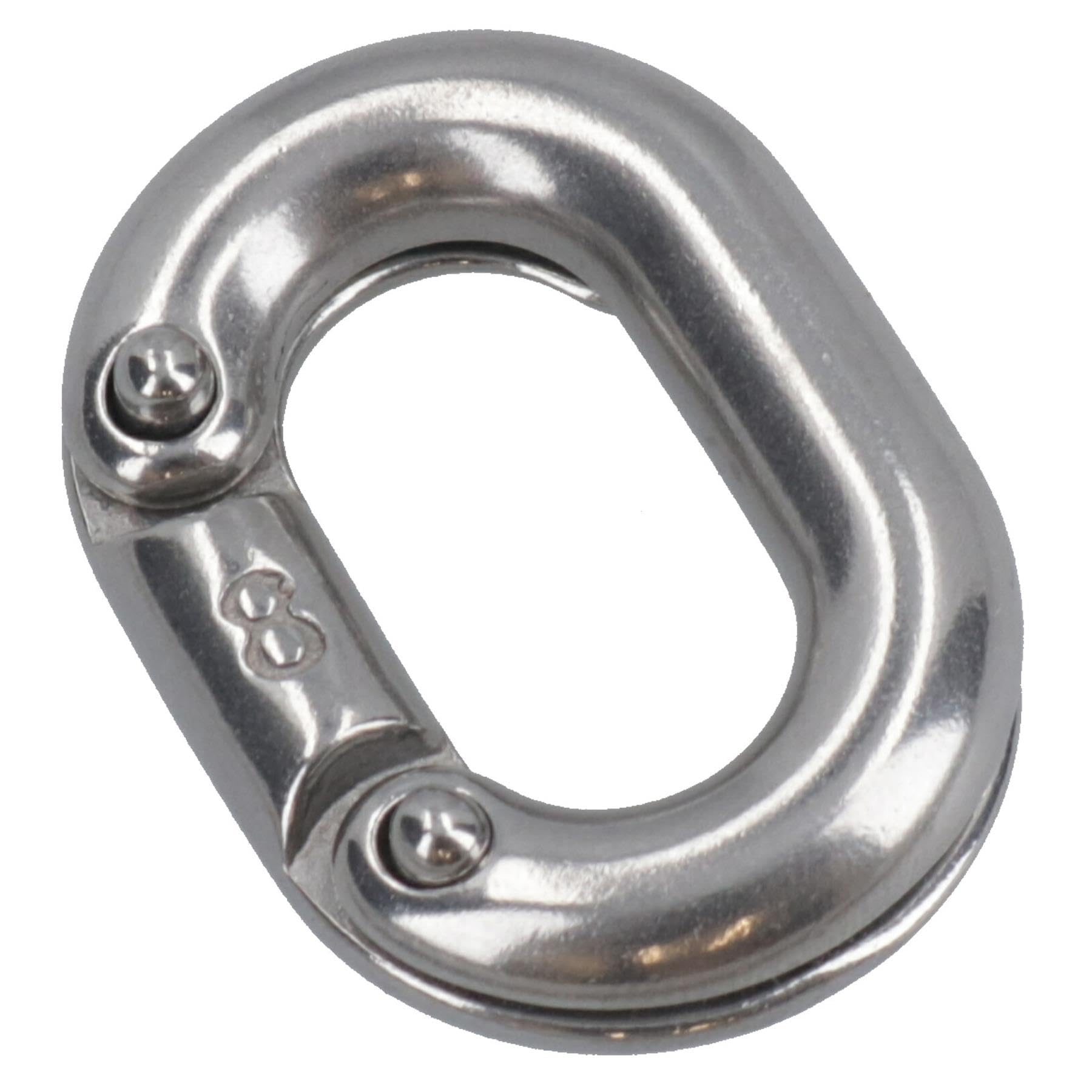 Ab Tools Chain Connecting Link 8Mm Marine Grade Stainless Steel Split Shackle Dk71