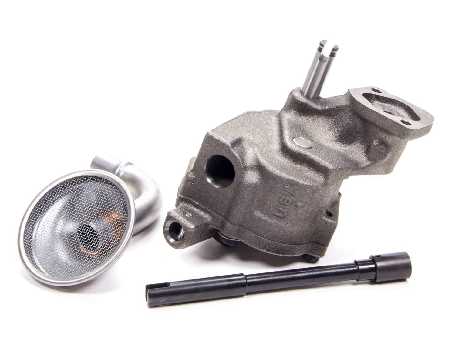 Oil Pump, Wet Sump, Internal, High Volume, High Pressure, Drive Shaft/Pickup Included, compatible with Small Block Chevy, Kit