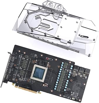 Amazon | Bykski GPU銅RBW LED水冷ブロック バックプレート付き For