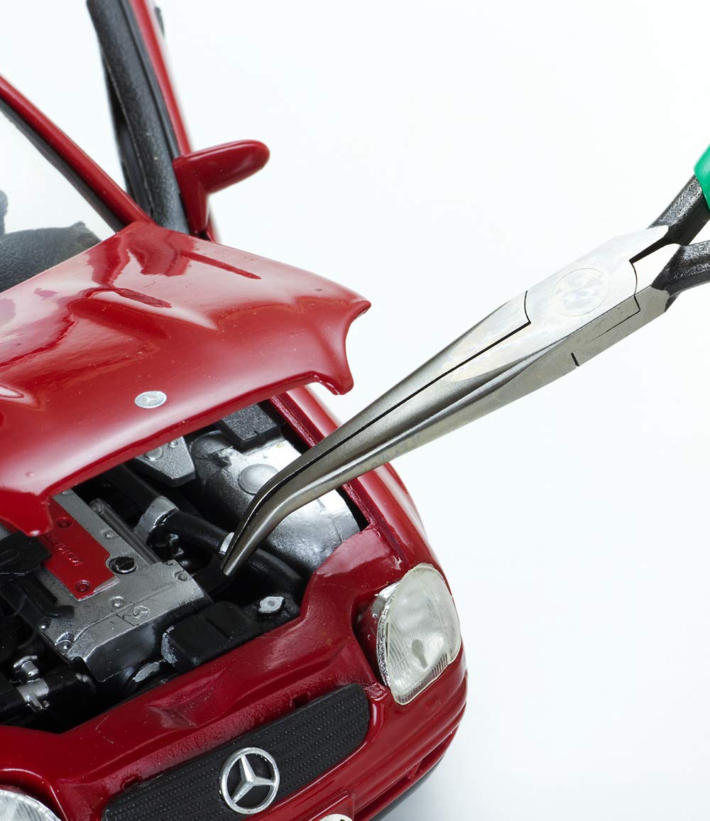 KEIBA HE-D15 Pro Hobby Tapered Radio Pliers, Vent Type