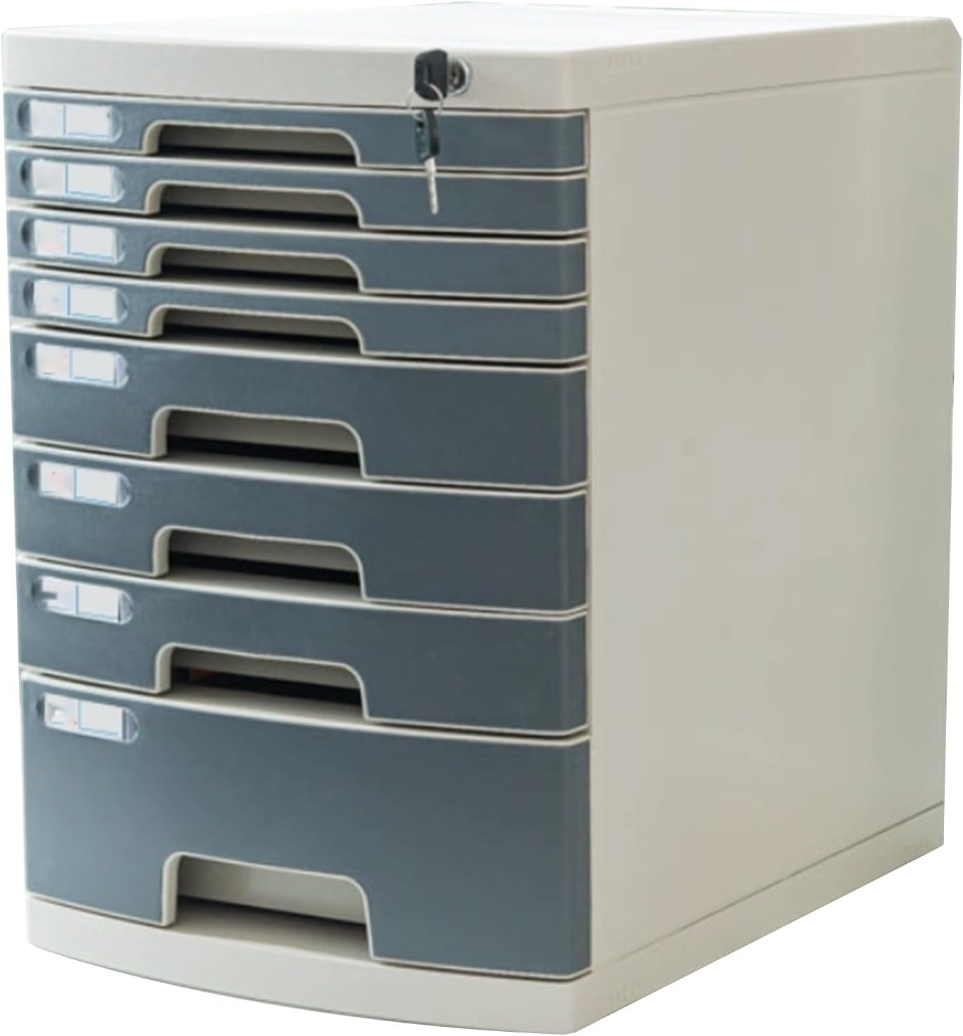 Amazon.com: Lunosrbk Locking Desktop File Cabinet–Multi-Layer Plastic ...