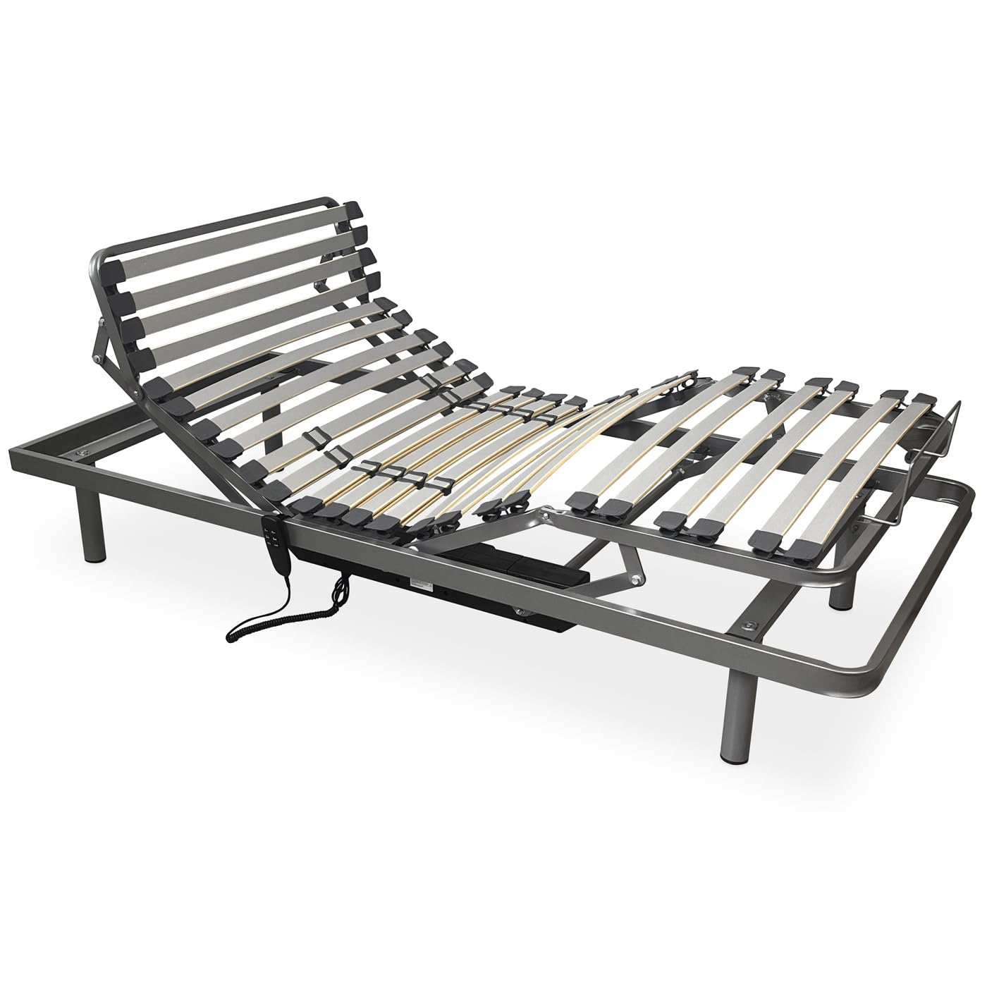DUÉRMETE ONLINE - Cama Articulada Eléctrica Artilux, 5 Planos, Bastidor Reforzado, Fiable y Silenciosa, Motor Alemán, 105 x 190