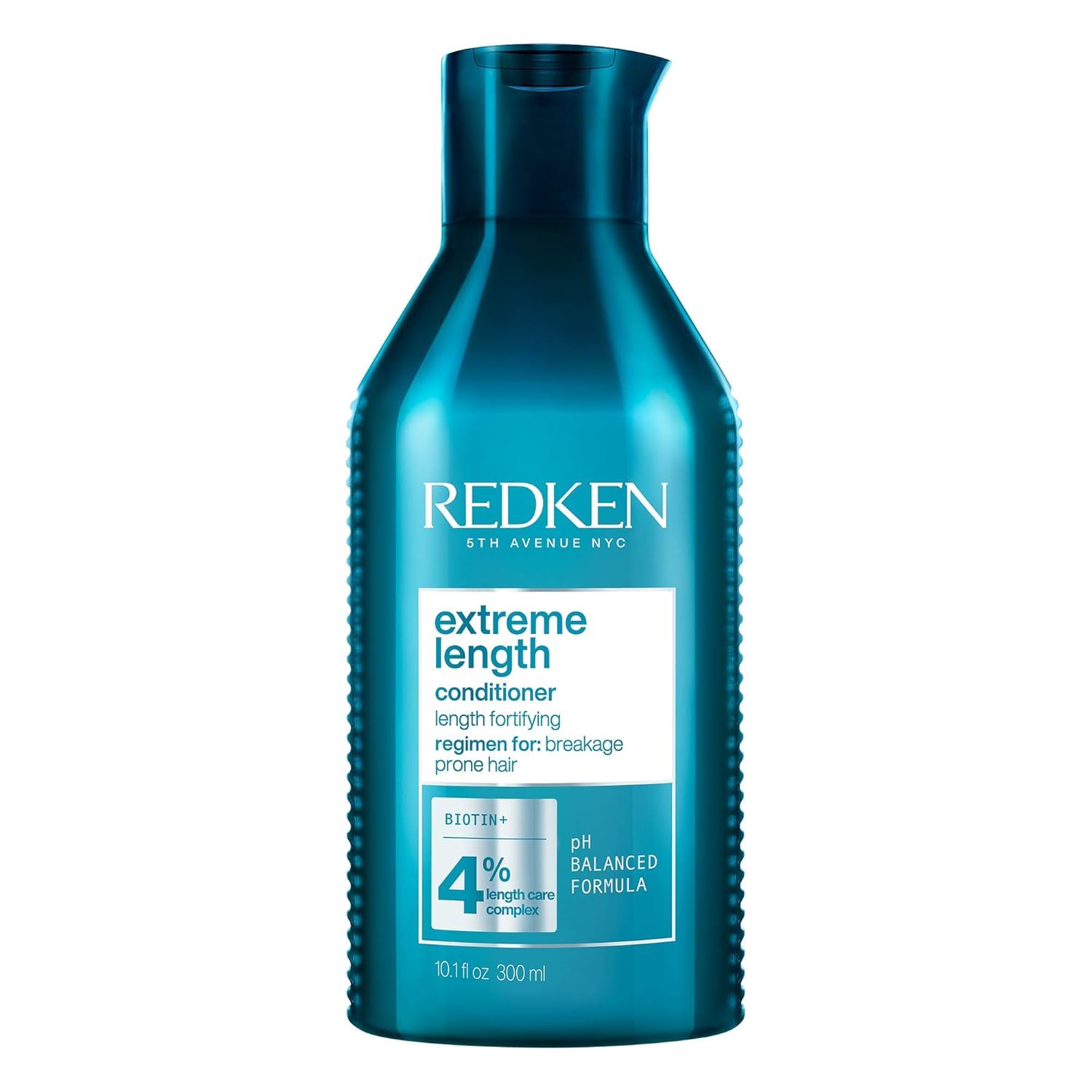 Redken Extreme Length Biotin Conditioner For Longer Hair – Promotes Healthy Hair Growth, Strengthens & Detangles Damaged Hair, Infused With Biotin & Castor Oil 10.1 Fl Oz (Pack of 1) - Image 1 of 7