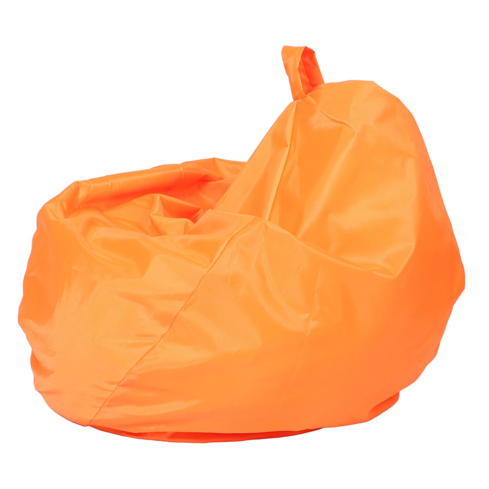 Housse de fauteuil poire orange lavable et résistante Mobestech sans remplissage