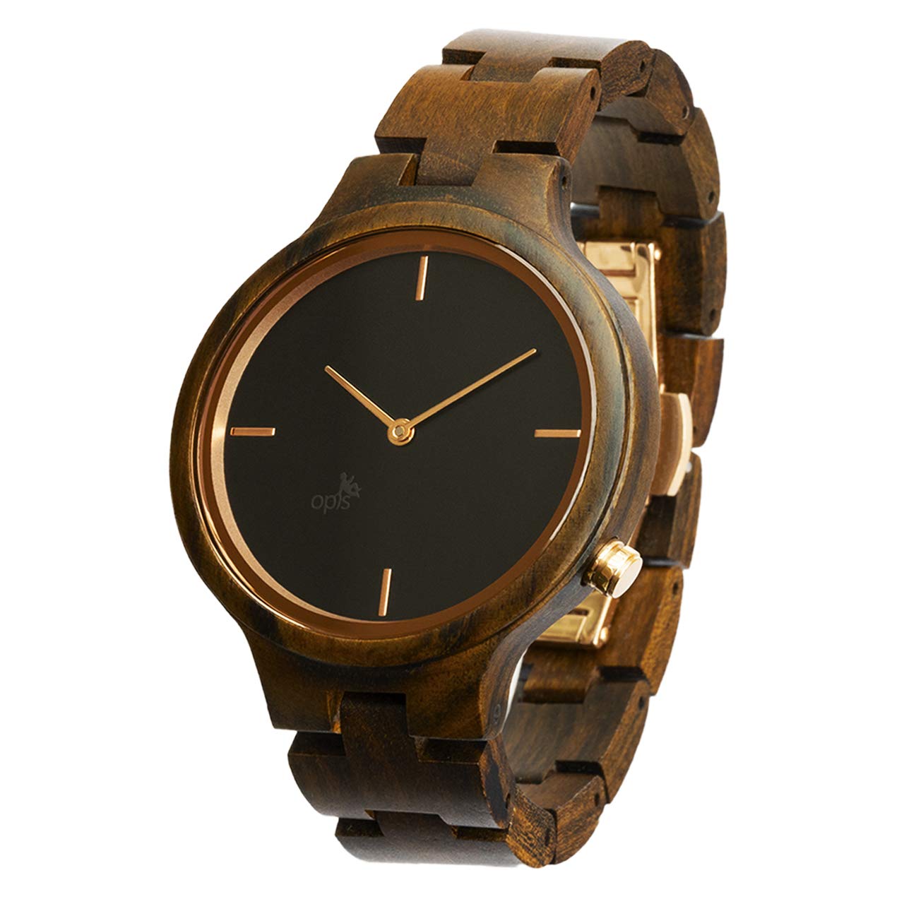 Opis Orologio Legno Uomo e Donna/Orologi Legno da Polso/Orologio Uomo e Donna di Legno/Orologio Uomo e Donna in Legno/Orologio in Legno (Sandalo Nero, Sandalo Rojo, Zebrano, Acero)